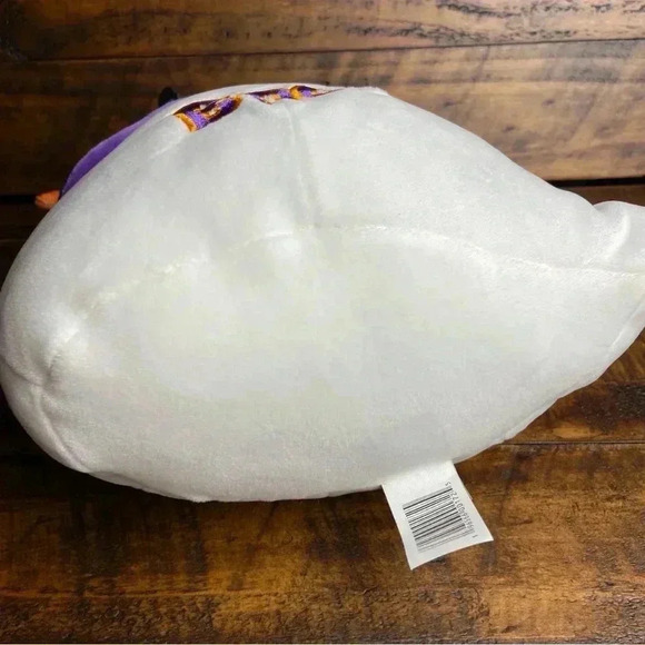 Squishmallows Felize 8” Ghost Witch Hat Orange Purple White Halloween - Picture 6 of 9